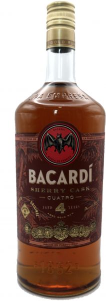 Bacardi Cuatro Flasche